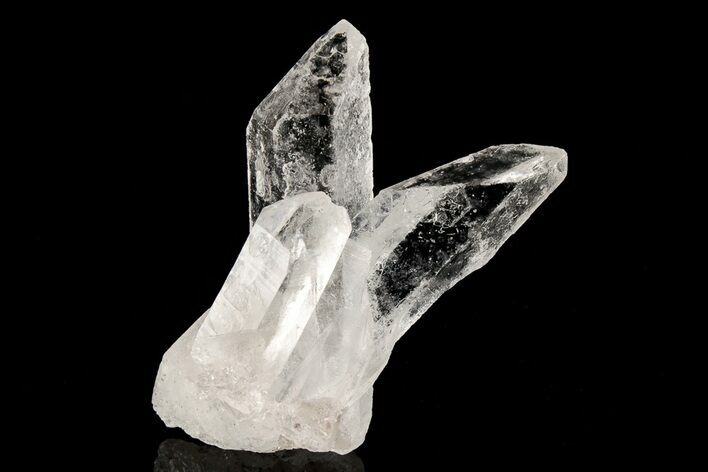 2.1" Clear Quartz Crystal Cluster - Brazil